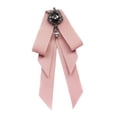 thumbnail image 1 of Pajarita de mujer Yinane Corbata de moño Rosa Longitud Ajustable, 1 of 8