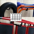 thumbnail image 4 of OUNONA 6Pcs Black Metal Storage Hooks Wall Mounted Ski and Snowboard Rack Multi Purpose Hangers, 4 of 7