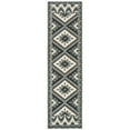 thumbnail image 6 of SAFAVIEH Veranda Johann Southwestern Indoor/Outdoor Area Rug, 6'7" x 9'6", Grey/Beige, 6 of 10
