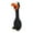 Black, variant on Squeaky Rubber Chicken Dog Toy – Durable Latex Fetch Toy That Squeaks, Fun for Chewing & Interactive Play