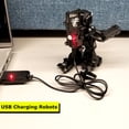 thumbnail image 6 of KO Bot - 2 Player RC Boxing Robots Fight To Win The Round! Remote Control Battle Robot Toys For Kids With Cool Light & Sound Effects. Gesture Sense/Controller 2 Operating Modes! 5 Punches To K.O., 6 of 12