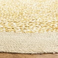 thumbnail image 2 of SAFAVIEH Cape Cod Wesley Braided Area Rug, 3' x 3' Round, Gold/Natural, 2 of 5