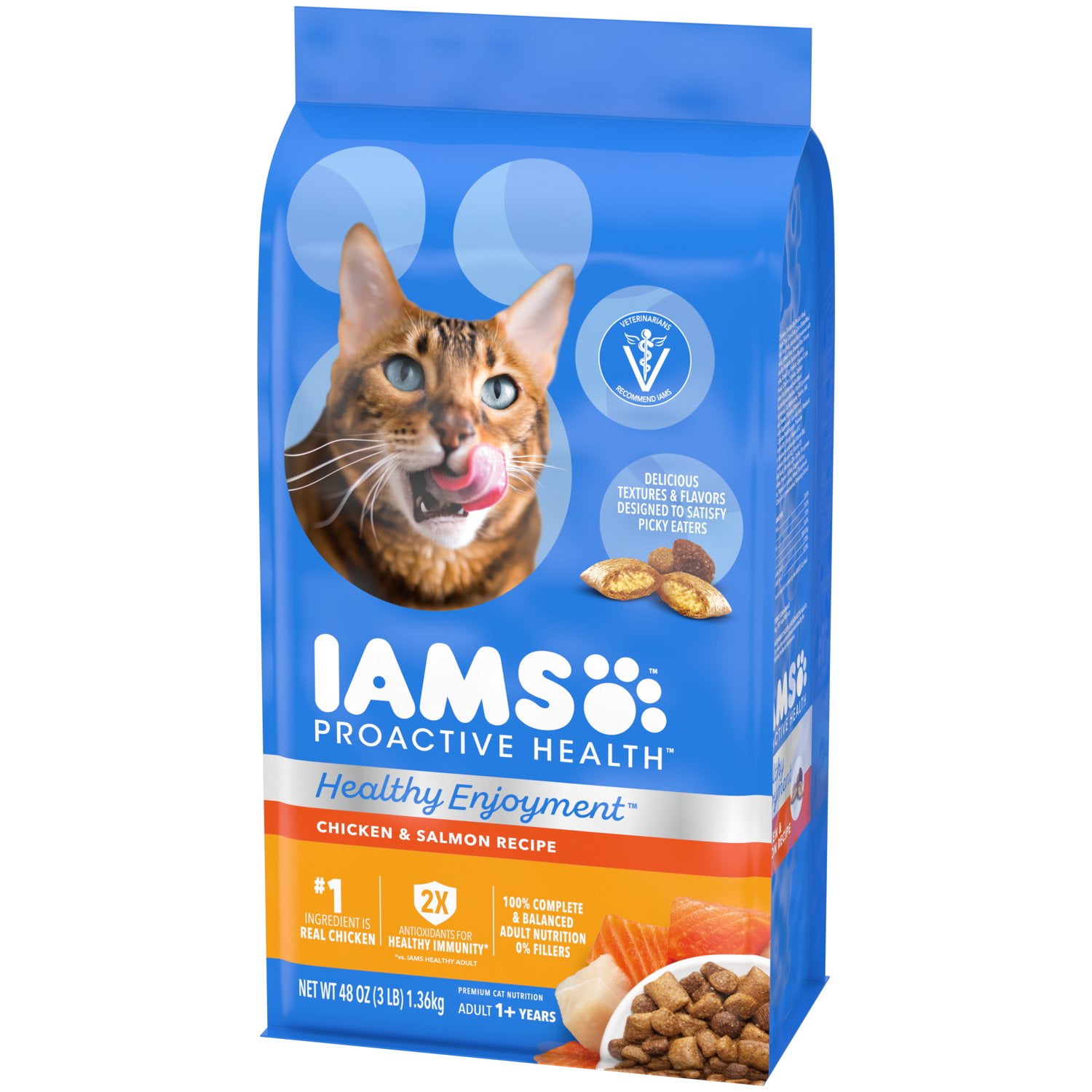 Iams cat food clearance walmart