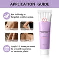 thumbnail image 6 of 2026 Upgrade Bump Eraser Body Scrub, Bump Eradicator Body Scrub with 10% AHA, Keratosis Pilaris Skin Exfoliater, Helps Reduce Chicken Skin Bumps, Safe for Sensitive Skin, 6 of 7