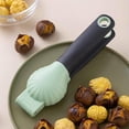thumbnail image 2 of Food Clips Nut Tool Ergonomic Handle Chestnut Walnut Opener Durable Kitchen Gadget Compact Design Effortless Solution, 2 of 3