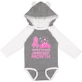 thumbnail image 3 of Inktastic Breast Cancer Awareness Month- October Boys or Girls Long Sleeve Baby Bodysuit, 3 of 5