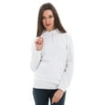 thumbnail image 2 of White Hoodie White Sweatshirt Hoodies for Men Hoody for Women Unisex Pullover Hoodie for Women Men Hoodie with Pullover, 2 of 5