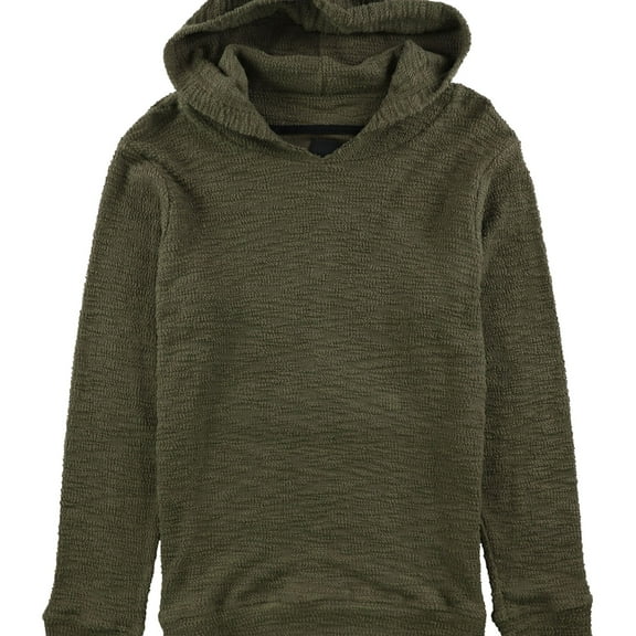 Twenty Mens Needle Out Hoodie Sweatshirt, Green, Small