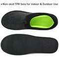 thumbnail image 4 of VONMAY Men's Slippers House Shoes Anti-skid Slippers Memory Foam Indoor Outdoor, 4 of 6