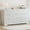White, variant on Fluted Design 10-Drawer Dresser - 59" Wide Modern Wood Chest for Bedroom, Living Room TV Stand or Hallway Storage Organizer with Wood Frame, White