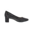 thumbnail image 2 of Trotters Womens Kari Leather Slip On Pointed Toe Heels, 2 of 3