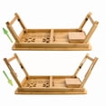 thumbnail image 4 of Support pour Ordinateur Portable en Bambou / Support pour Ordinateur Portable - Hauteur et Angle Réglables, 4 of 5