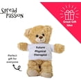 thumbnail image 3 of Future Physical Therapist Teddy Bear, Gift Stuffed Animal, Plush Teddy Bear with Tee, Welcoming Baby Gift, Gift for Her, Gift for Newborn, Cute Birthday Christmas Basket Gift Idea, 3 of 3