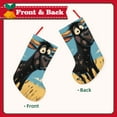 thumbnail image 2 of Lsque Whimsical Cartoon Cow Pattern 18 Inch Christmas Stockings, Festive Holiday Stocking for Christmas Decorations Holiday Decor, 2 of 8