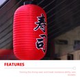 thumbnail image 4 of MasteelfCA 2 Pcs Lanternes Rouges Extérieures Imperméables pour Sushi Restaurant Magasin Décoratif, 4 of 7