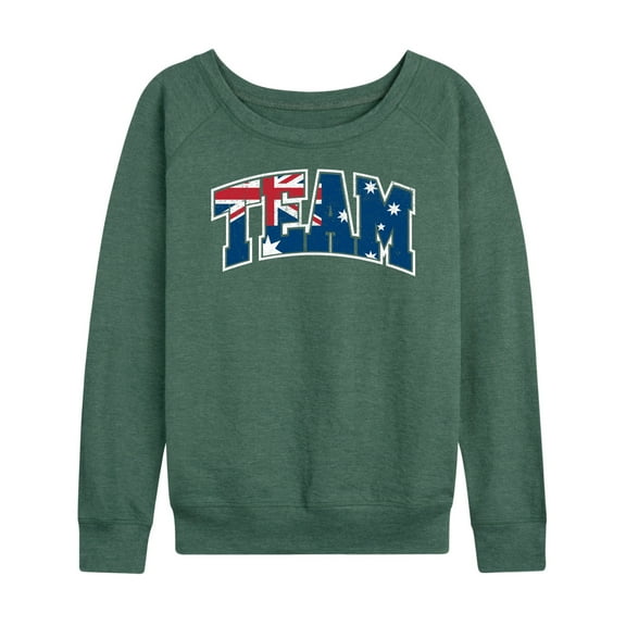 Instant Message - Team Australia - Women's Lightweight French Terry Long Sleeve Shirt