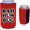 Red, variant on BAH HUM BUG Christmas Funny Magnetic Can Coolie (Kelly Green)