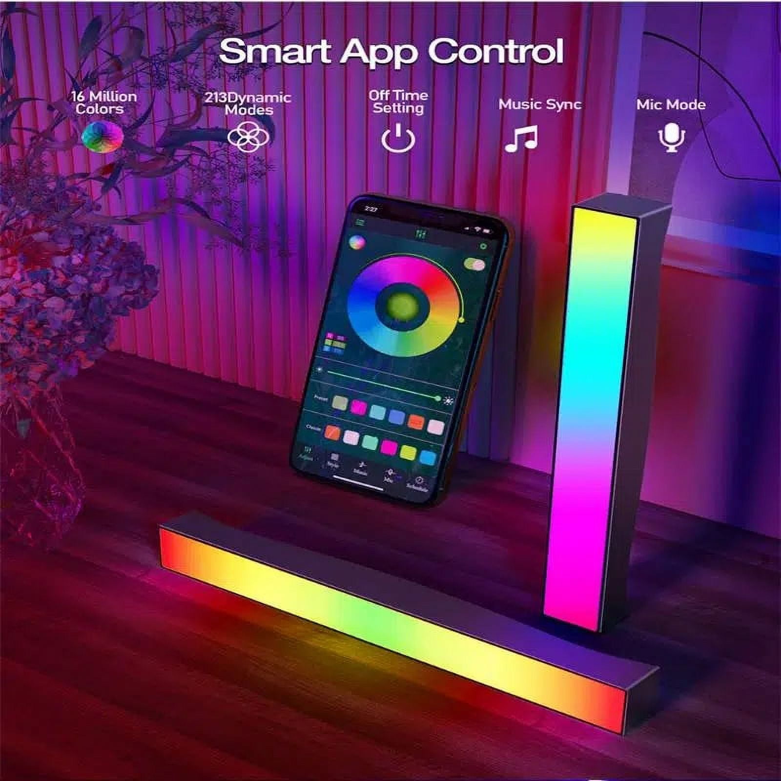 Quxxa RGB Sound Control Light,Wireless Voice-Activated Pickup