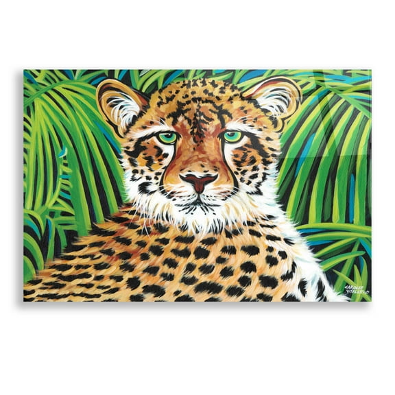 Epic Art 'Wild Beauties II' by Carolee Vitaletti, Acrylic Glass Wall Art, 24"x16"