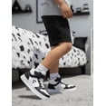 thumbnail image 2 of Tenis Para Niño Charly® Urbano En Bota Color Blanco blanco 16.5, 2 of 10