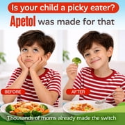 Apetol Appetite Booster for Kids & Adults | Liquid Multivitamin Syrup with Zinc & Vitamin B Complex | 1-Pack