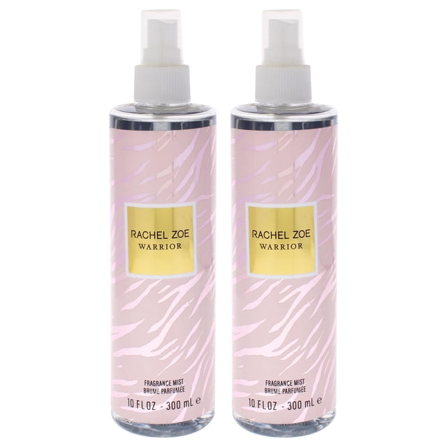 Fragancia en aerosol Rachel Zoe Warrior Pink, 300 ml, paquete de 2