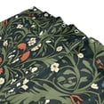 thumbnail image 3 of Yayeee Shower Curtain with Hooks 72"x72" Waterproof Fabric Bathroom Hanging Decor, Green Flowers Pattern, 3 of 5