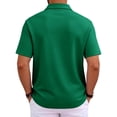 thumbnail image 4 of Men's Polo Shirts Short Sleeve Quick Dry Outdoor Golf Sports Shirts, 4 of 6