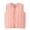 Pink, variant on LYMAYTER Girls Boys Sleeveless Vests for Kids Baby Solid Color Bottoming Tank Toddler Fall Winter Warm Waistcoat 3-10  Years