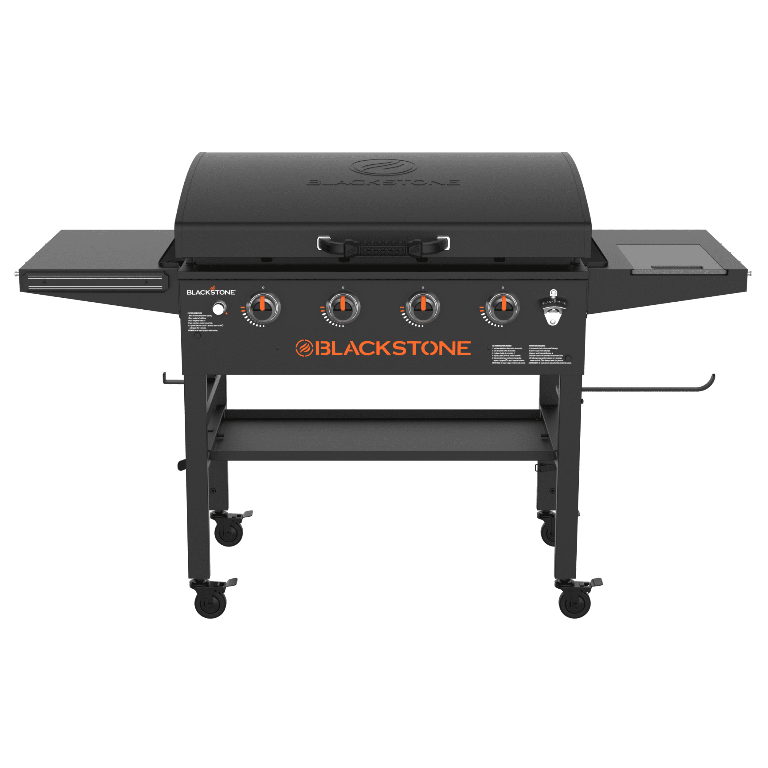 Blackstone Bronco Outdoor Combo Griddle with Air Fryer, 4-Burner