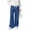 Blue, variant on Girls Wide Leg Sweatpants for Ages 5‑15, Heart Print Warm Winter Drawstring Elastic Waist Pants with Pockets, Cozy Full‑Length Trousers for Teen Girls Purple 14-15 Years