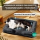 thumbnail image 2 of Cama para Perro, XL para Perros Extra Grandes, Cama Impermeable con Espuma de Memoria y Bordes Elevados, Base Antideslizante y Espuma Tipo CAJ, (Negro, X-Large), 2 of 8