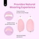 thumbnail image 4 of Presiona Nails Beetles French Tips 224 unidades, color rosa y almendra, 4 of 7