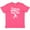 Vintage Hot Pink, variant on Inktastic Future Track Star Girls Sports Youth T-Shirt