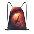 thumbnail image 1 of Gaeub Shark Underwater Vortex Drawstring Backpack Bag Sport Gym Sackpack Heavy Duty String Backpack for Men Women-Medium, 1 of 6
