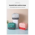 thumbnail image 4 of Kit Médical d'Urgence Multifonctionnel Portable Grande Capacité Étui de Rangement Rose/vert/gris, 4 of 9