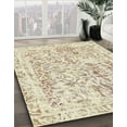 thumbnail image 2 of Ahgly Company Indoor Rectangle Abstract PaleGolden Rod Gold Area Rugs, 3' x 5', 2 of 2