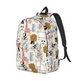 thumbnail image 2 of Daiia Hand Drawn Animals Vintage Canvas Backpack for Men and Women ,Hiking Backpack,Travel Laptop Bag for School,Large Capacity Backpack, 2 of 8