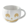 thumbnail image 4 of Fanshiluo-2pcs Halloween Cute Cute Pumpkin Cup Ceramic Mug Large Capacity Water Cup Office Home Cup Slightly Concealer on Sale, 4 of 5