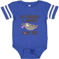 thumbnail image 3 of Inktastic Grandma and Grandpa Love Me Sloth Girls Baby Bodysuit, 3 of 5