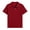 Brick Red, variant on Boys Embroidered Print Polo Shirt â Durable Cotton Uniform Shirt Short Sleeve Collared Top, Preppy Style, Formal Events and Family Gatherings Kids Polo Shirt