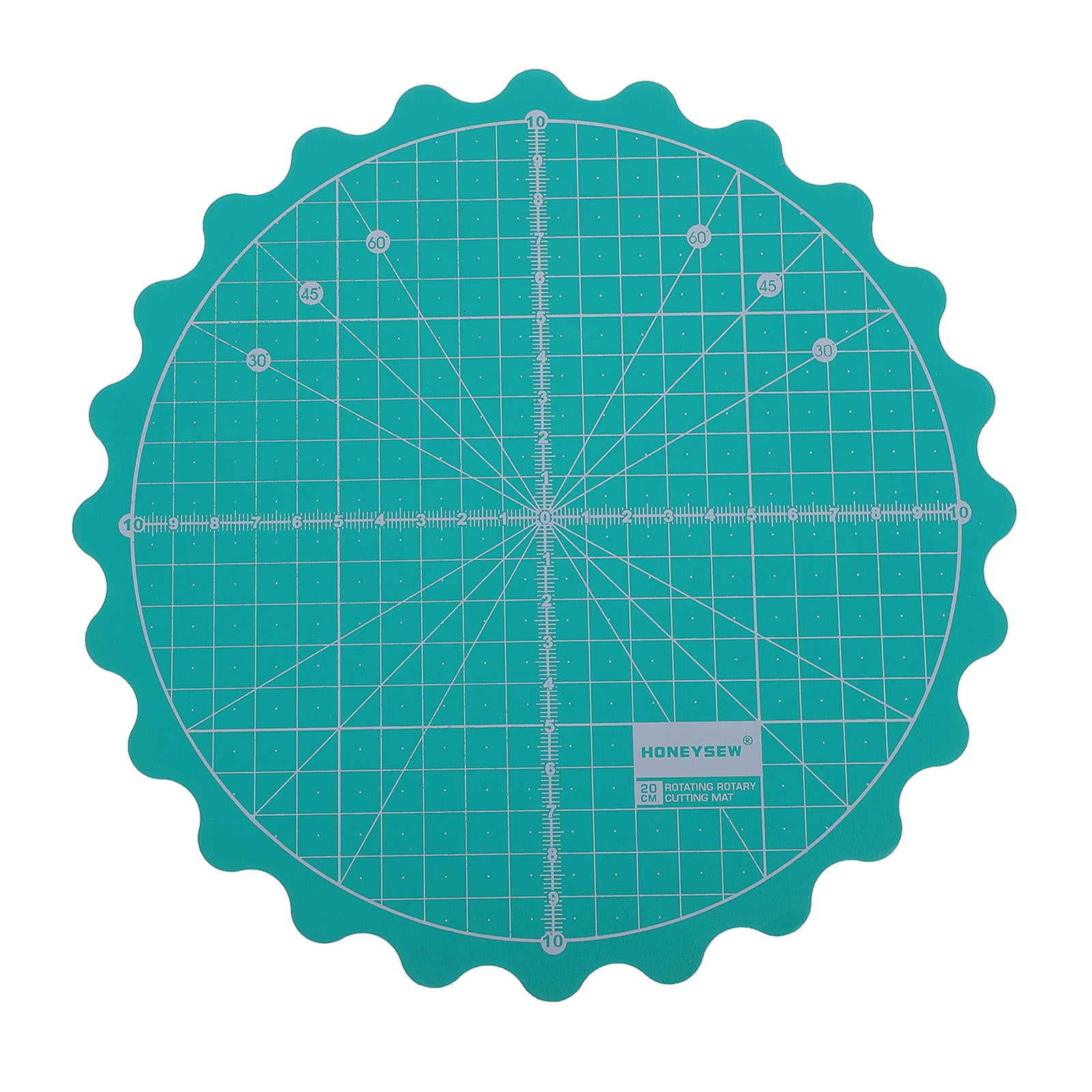 WORGEOUS 2 pcs Fabric Rotary Mat Quilt Fabric Doing Craft Sewing Projects Rotating Mat