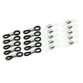 thumbnail image 2 of 20 Pieces Eyeglass Chain Ends Rubber Ends Connectors for Eye Glasses Holder, 2 of 8