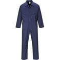 thumbnail image 4 of Portwest C813 Men's Liverpool Lightweight Safety Coverall Navy, 5X-Large, 4 of 6