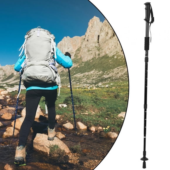 Filfeel 20.9-43.3in 4-Sections Trekking Pole, Outdoor Trekking Pole, Support Body For Men Or Women Mountaineering For Outdoor Activities Hiking