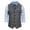 Dark Gray, variant on VSSSJ Men's Four Season Suit Vest Slim Fit Striped Button Down Sleeveless Lapel Collar Waistcoat Casual Stylish Wedding Party Vest with Pocket Black L