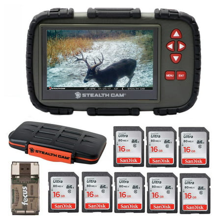 Stealth Cam SD Card Viewer with 4.3