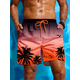 thumbnail image 3 of Pantalones cortos con cordón en la cintura y estampado de palmeras para hombre para vacaciones de verano, bañador de moda, estampado 3D, ropa de calle corta transpirable, 3 of 5