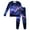 Dark Purple, variant on WOYY Toddler Boys Galaxy Pajamas Space Star Print Long Sleeved T-Shirt Pants Sleepwear Set
