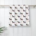 thumbnail image 5 of Fuzoiu Dachshund Dog Print Bathroom Hand Towel,Premium Microfiber Towel 27.5x16in,Soft Towel for Home Hotel Gym Laundry Room Bathroom, 5 of 6